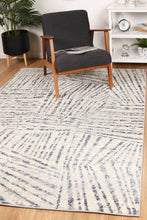 Load image into Gallery viewer, Palermo Vallo Grey Blue Rug
