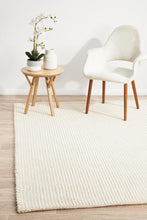 Load image into Gallery viewer, Bradie 300 White Rug - Rug Empire
