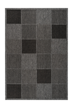 Load image into Gallery viewer, Sunset 605 Outdoor and Kitchen Silver Rug with Geometric Design - Lalee Designer Rugs
