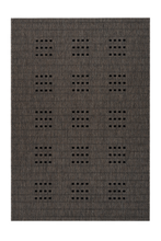 Load image into Gallery viewer, Sunset 606 Outdoor and Kitchen Taupe Rug with Dice Spotted Design - Lalee Designer Rugs
