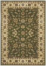 Load image into Gallery viewer, Sydney Collection Classic Rug Green With Ivory Border
