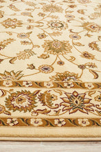 Load image into Gallery viewer, Sydney Collection Classic Rug Ivory With Ivory Border
