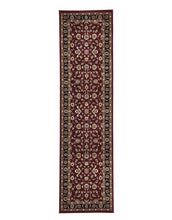 Load image into Gallery viewer, Sydney Classic Runner Red With Black Border Runner Rug
