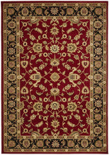 Load image into Gallery viewer, Sydney Collection Classic Rug Red With Black Border
