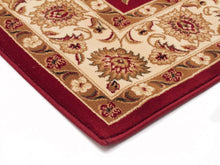 Load image into Gallery viewer, Sydney Classic Runner Red With Ivory Border Runner Rug
