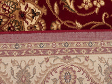 Load image into Gallery viewer, Sydney Classic Runner Red With Ivory Border Runner Rug
