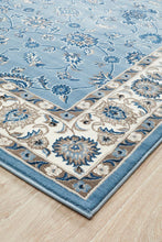 Load image into Gallery viewer, Sydney Collection Classic Rug Sky Blue Border
