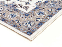Load image into Gallery viewer, Sydney Classic Runner White With Beige Border Runner Rug
