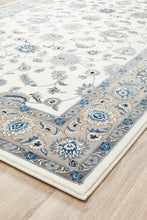 Load image into Gallery viewer, Sydney Collection Classic Rug White With Beige Border
