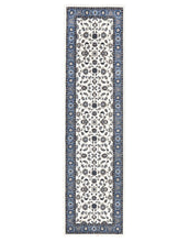 Load image into Gallery viewer, Sydney Collection Classic Rug White With Blue Border
