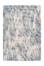 Load image into Gallery viewer, Sensation 501 Thick Modern Blue and Grey Abstract Rug - Lalee Designer Rugs
