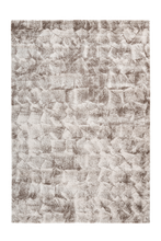 Load image into Gallery viewer, Sensation 504 Thick Modern Beige Rug with Jagged Design - Lalee Designer Rugs
