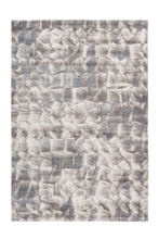 Load image into Gallery viewer, Sensation 504 Thick Modern Grey Beige Rug with Jagged Design - Lalee Designer Rugs
