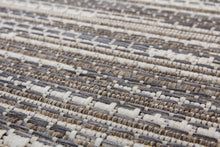 Load image into Gallery viewer, Sunset 600 Outdoor and Kitchen Beige Rug with Jagged Lines - Lalee Designer Rugs
