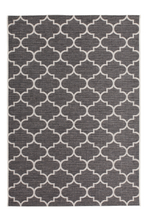Load image into Gallery viewer, Sunset 604 Outdoor and Kitchen Grey Rug with Moroccan Design - Lalee Designer Rugs

