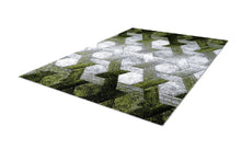 Load image into Gallery viewer, Swing 101 Modern Green Rug with Geometric 3D Design - Lalee Designer Rugs
