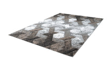 Load image into Gallery viewer, Swing 101 Modern Platin-Beige Rug with Geometric 3D Design - Lalee Designer Rugs
