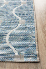 Load image into Gallery viewer, Terrace 5501 Blue Runner Rug
