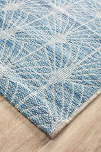 Load image into Gallery viewer, Terrace 5502 Blue Runner Rug
