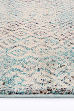 Load image into Gallery viewer, Asmee Multi Blue Geometric Rug freeshipping - Rug Empire
