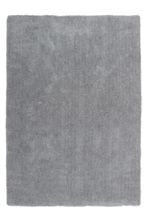 Load image into Gallery viewer, Velvet 500 Shaggy Plain Silver Rug with Soft Touch - Lalee Designer Rugs

