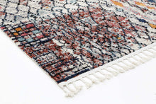 Load image into Gallery viewer, Boho Moroccan Fes Silver Pink Rug
