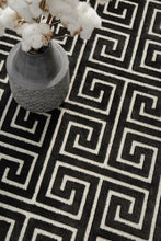 Load image into Gallery viewer, Watson Black &amp; Gold Rug freeshipping - Rug Empire
