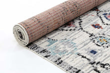 Load image into Gallery viewer, Boho Moroccan Taza White Rug
