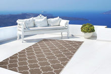 Load image into Gallery viewer, Sunset 604 Outdoor and Kitchen Beige Rug with Moroccan Design - Lalee Designer Rugs
